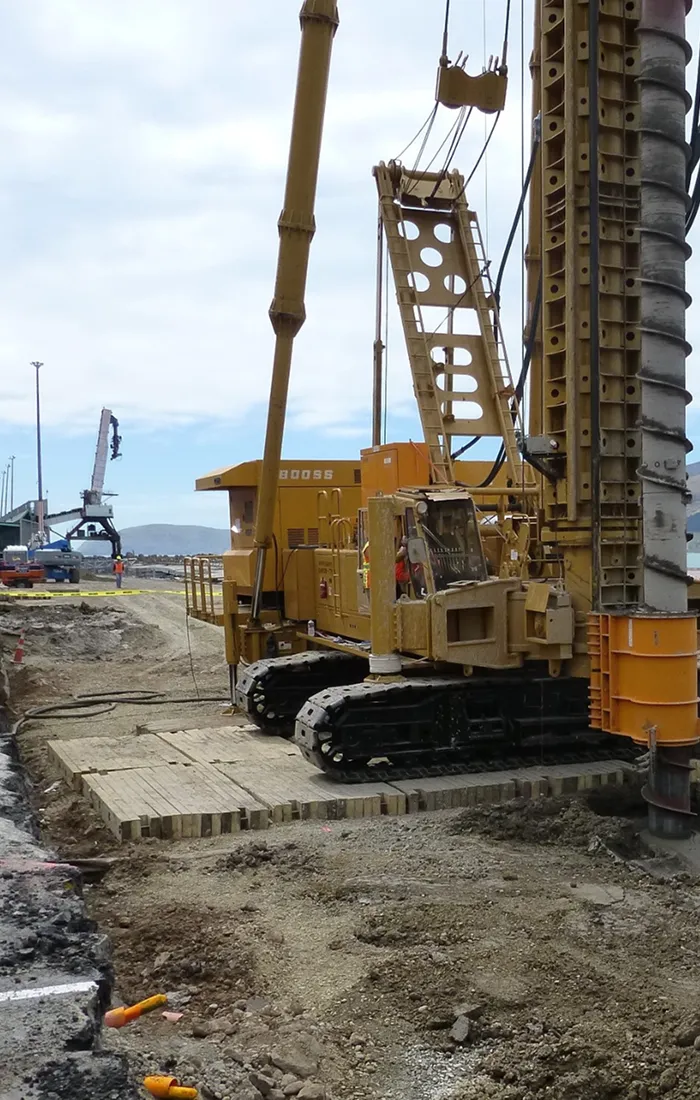 WHARF & SEAWALL STABILISATION TRIAL